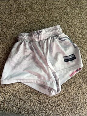 Women's Light gray Camo Training Shorts